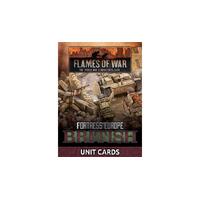 Flames of War: British Unit Cards (Late War x24 cards)