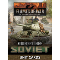 Flames of War: Soviet Unit Cards (Late War x53 cards)