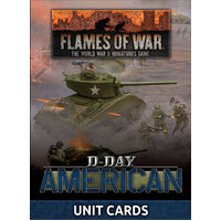 Flames of War: Americans: "D-Day American" Unit Cards (x42 cards)