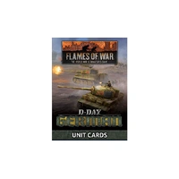 Flames of War: Germans: "D-Day German" Unit Cards (x48 cards)