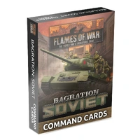 Flames of War: Bagration: Soviet Command Cards (42x Cards)