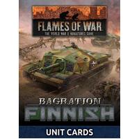 Flames of War: LW Finnish Unit Card Pack (30x Cards)
