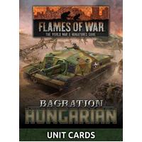 Flames of War: LW Hungarian Unit Card Pack (37x Cards)