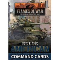 Flames of War: Bulge: American Command Cards