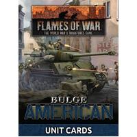 Flames of War: Bulge: American Unit Cards
