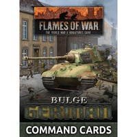 Flames of War: Bulge: Germans Command Cards (66x Cards)