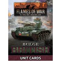 Flames of War: Bulge: British Unit Cards