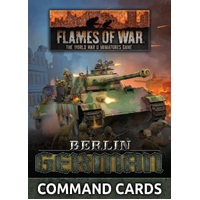 Flames of War: Berlin: German Command Cards (52x Cards)