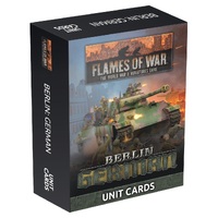 Flames of War: Berlin: German Unit Cards (104x Cards)