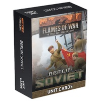 Flames of War: Berlin: Soviet Unit Cards (71x Cards)