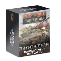 Flames of War: Bagration: Reinforcement Unit Cards (95 Cards) - Limited Edition