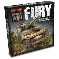 Flames of War FURY Starter Set (1x Tiger, 1x STUG, 2x Sherman's, 1x M10 - Plastic) FWBX10
