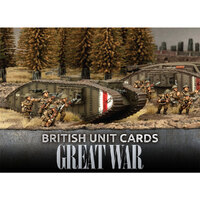 Flames of War: Great War: British Great War Unit Cards