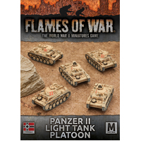 Flames of War: Germans: Panzer II Light Tank Platoon