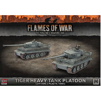 Flames of War: Germans: Tiger Heavy Tank Platoon (x2 Plastic)