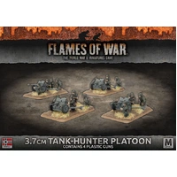 Flames of War: Germans: 3.7cm Tank Hunter Platoon (x4 Plastic)