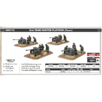 Flames of War: Germans: 5cm Tank Hunter Platoon (x4 Plastic)