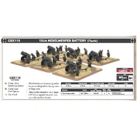 Flames of War: Germans: 15cm Rocket Launcher Battery (x6 Plastic)