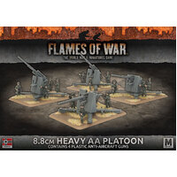 Flames of War: Germans: 8.8cm Heavy AA Platoon (x4 Plastic)