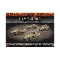 Flames of War: Germans: ARMOURED FLAME-THROWER PLATOON (x4 halftracks)