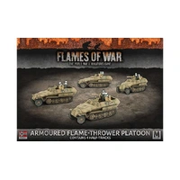 Flames of War: Germans: ARMOURED FLAME-THROWER PLATOON (x4 halftracks)