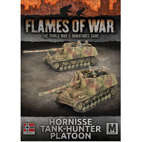 Flames of War: Germans: HORNISSE TANK-HUNTER PLATOON (x2 tanks)