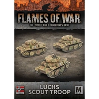 Flames of War: Germans: LUCHS SCOUT TROOP (x3 tanks)