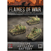 Flames of War: Germans: WESPE ARTILLERY BATTERY (x3 sp artillery)