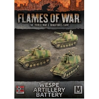 Flames of War: Germans: WESPE ARTILLERY BATTERY (x3 sp artillery)
