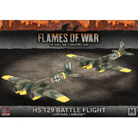 Flames of War: Germans: HS 129 BATTLE FLIGHT (x2 aircraft)