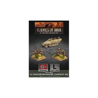 Flames of War: German (SS): Armoured SS Panzergrenadier Company HQ (Plastic)