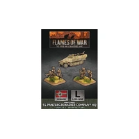 Flames of War: German (SS): Armoured SS Panzergrenadier Company HQ (Plastic)