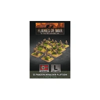 Flames of War: German (SS): SS Panzergrenadier Platoon (30 figs Plastic)