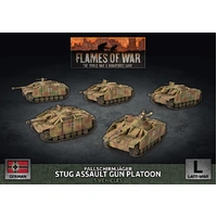 Flames of War: Germans: StuG (Late) Assault Gun Platoon (x5 Plastic)