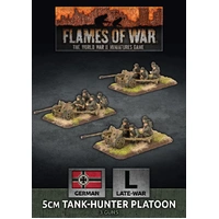 Flames of War: Germans: 5cm Tank Hunter Platoon (x3 Plastic)