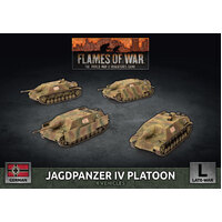 Flames of War: Germans: Jagdpanzer IV Tank-Hunter Platoon (x4)