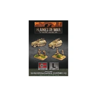 Flames of War: German (SS): SS Reconaissance Company HQ (Plastic)