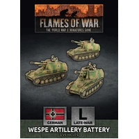 Flames of War: Germans: Wespe 10.5cm SP Artillery Battery (x3)