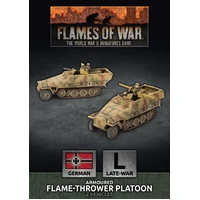 Flames of War: Germans: Sd Kfz 251 Flamethrower Platoon (x2 Plastic)