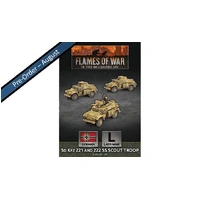 Flames of War: German (SS): Sd Kfz 221 and 222 SS Scout Troop