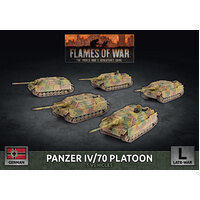 Battlefront Miniatures Panzer IV/70 Tank Platoon (x5 Plastic)