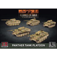 Flames of War: Germans: Panther A (Early) (x5 Plastic)