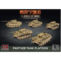 Flames of War: Germans: Panther A (Early) (x5 Plastic)