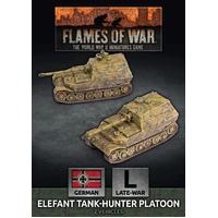 Flames of War: German: Elefant Tank-Hunter Platoon (x2)