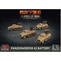 Battlefront Miniatures Panzerwerfer 42 Battery (x4)