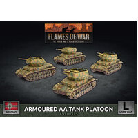 Battlefront Miniatures Armoured AA Tank Platoon (x4 Plastic)