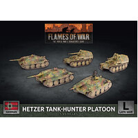 Flames of War: German: Hetzer/Marder Tank Hunter Platoon (x5 Plastic)