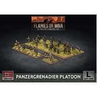 Flames of War: Germans: Panzergrenadier Platoon (Plastic)