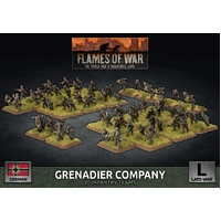 Flames of War: Germans: Grenadier Company (Plastic)