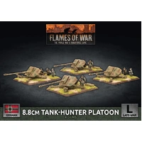 Flames of War: Germans: 8.8cm Tank-Hunter Platton (x4 Plastic)